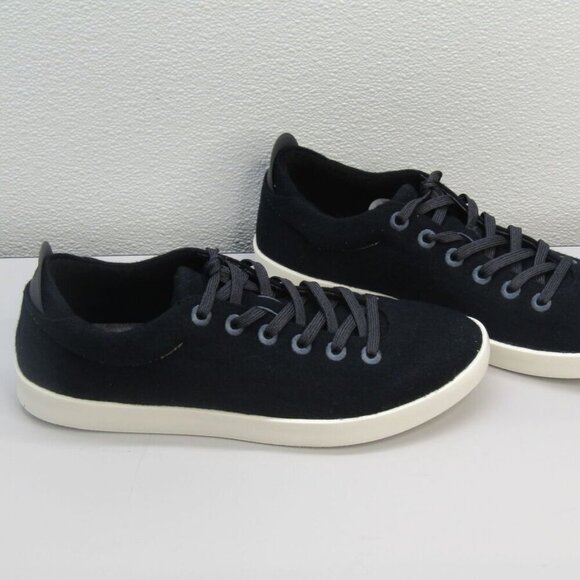 NEW ALLBIRDS Men's Size 13 Wool Pipers Sneakers Black  Everyday Walking - Picture 2 of 4